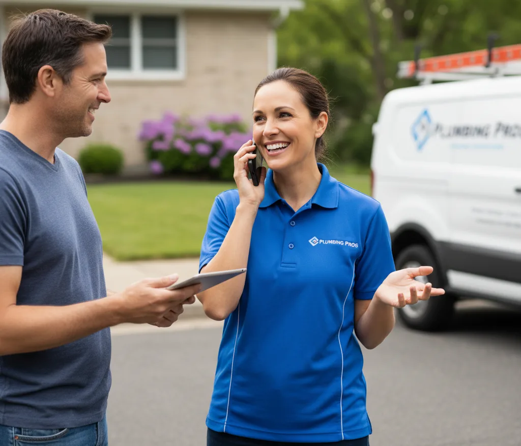 Grant Plumbing customer support in Caret